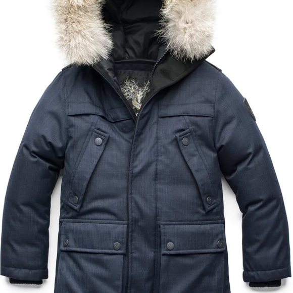 Nobis Down Waterproof Little Yatesy Kids Long Parka - Picture 3 of 3